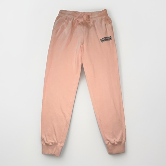 Peloton Pants - Peloton Ultimate Jogger Woman's Size M Light Pink Better Together Tag Line